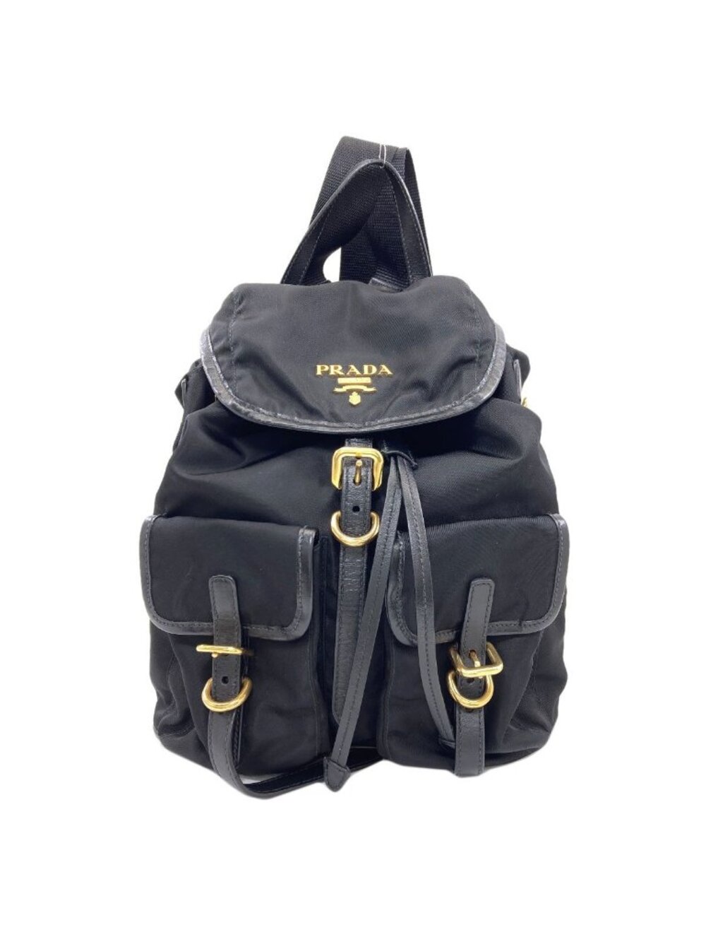 Prada Logo Backpack Nylon